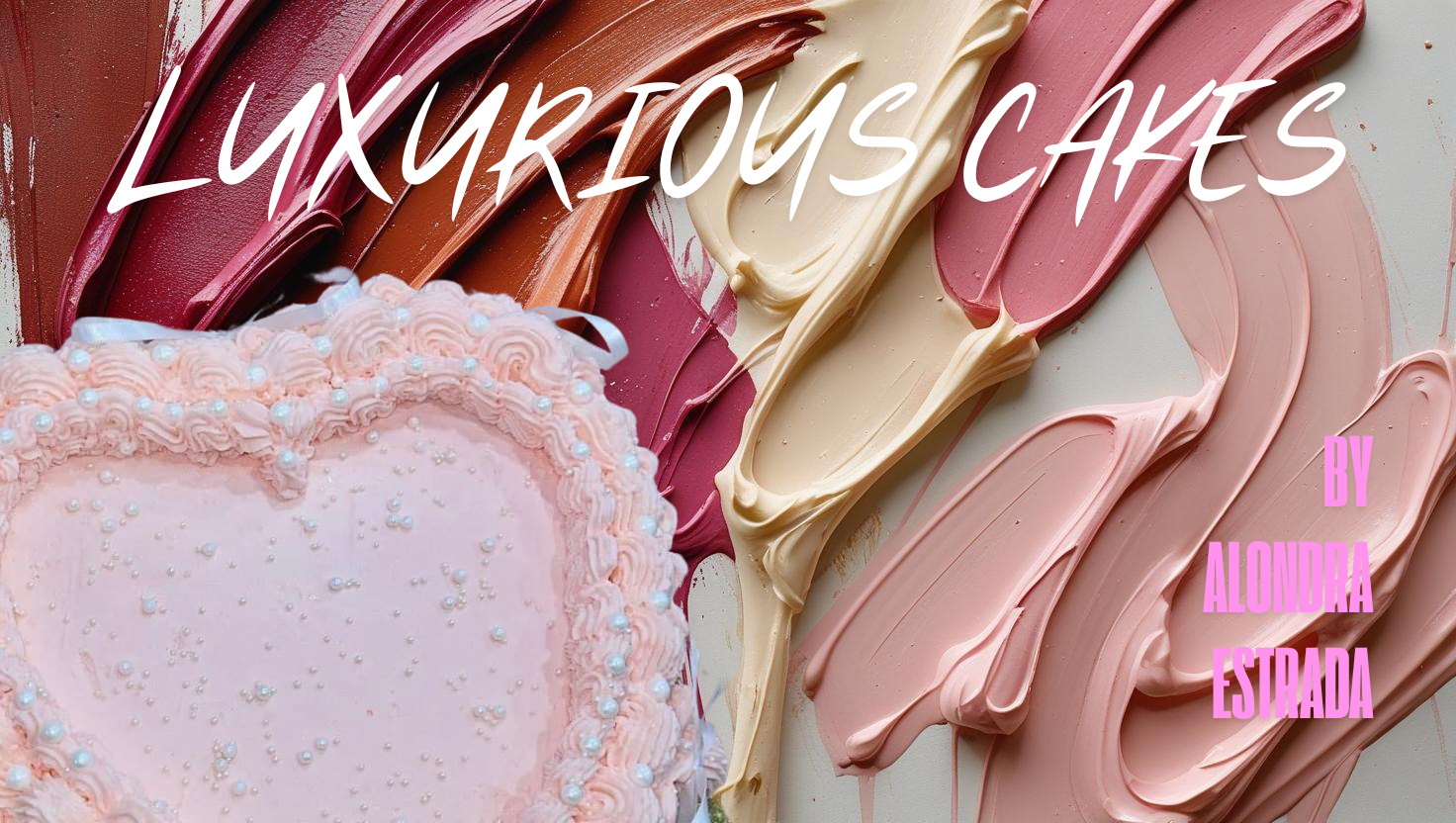 Luxurious Cakes Banner